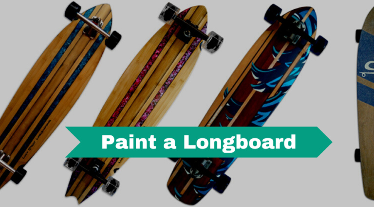 How to Paint Longboard? (Paint a Skateboard)