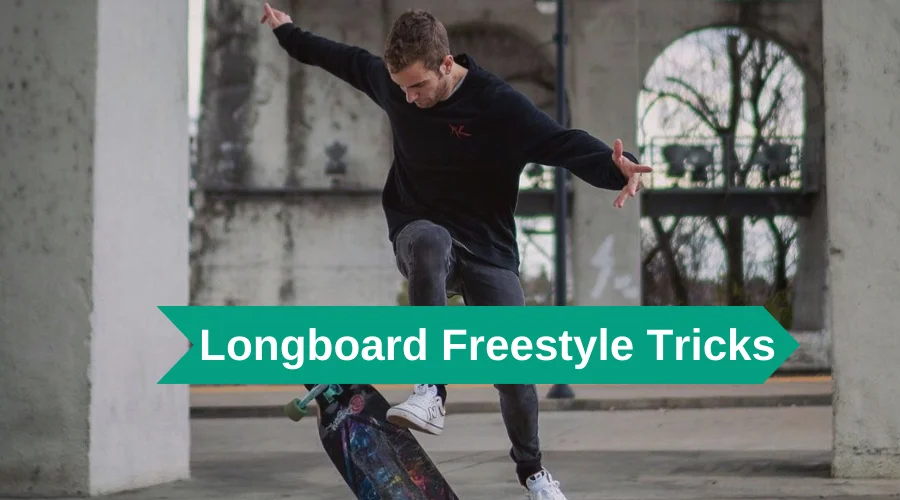 Freestyle longboarding tricks